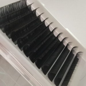 Faux <span class=keywords><strong>cils</strong></span> synthétiques faits à la main, épais, noirs mats, véganes et sans cruauté animale, en stock et à prix abordable - Product Image 4