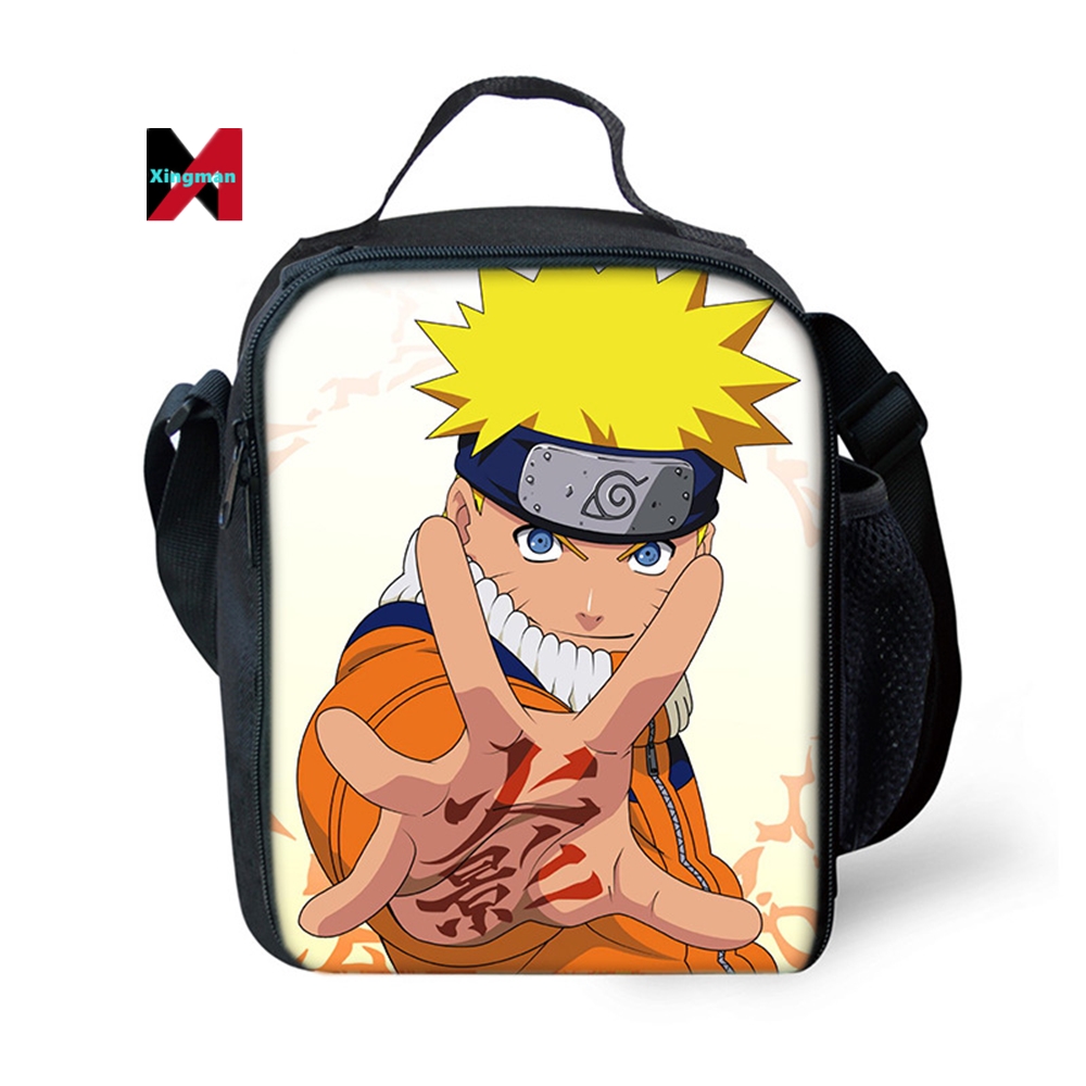 Обеденный пакет NARUTOS Narutos, Ланч-бокс для начальной школы, пакет для пикника, лед, AliExpress, Amazon, поколение волос