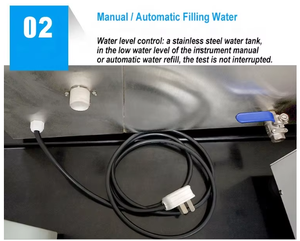 Système d'âge automatique à vapeur à haute température et <span class=keywords><strong>humidité</strong></span>, numérique à micro-ordinateur, avec affichage LED, pour essais de vieillissement - Product Image 6