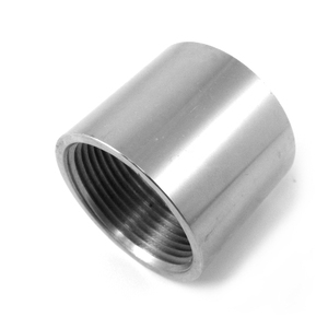 Manchon de gaz fileté en acier inoxydable AISI 316 1''1/2 SKU 6210023 Raccords de tuyauterie - Product Image 1