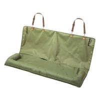 Coussin de voiture pour chien en tissu Oxford résistant à l'eau, aux taches et aux rayures, pour les voyages, niche portable pour chiens de petite, moyenne et grande taille