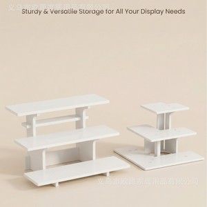 Cosmetics Shelf 3 Layers Desktop <b>Storage</b> Rack For <b>Makeup</b> Jewelry Display Organize Beauty Products - Product Image 4