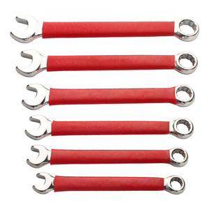 Jeu de clés à douille rouges de 6 pièces |   Kit d'outils métriques tout-en-un avec sac de rangement - Product Image 2
