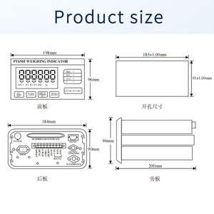 Instrument de contrôle CHMEL PT650F : Méthode de calibration et de réglage des fonctions entièrement numérique - Product Image 3