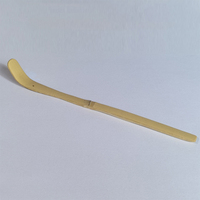 Cuillère à mesurer en bambou Cuillère à la main Cuillère pour poudre de café Matcha Longue cuillère à thé en bambou