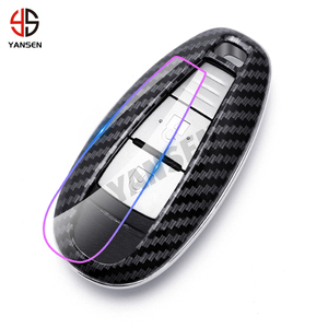 Funda de llave de fibra de carbono ABS para Suzuki, carcasa de llave para Suzuki Swift Grand Vitara SX4 Kizashi Ignis <span class=keywords><strong>Baleno</strong></span> Ertiga Ciaz s-<span class=keywords><strong>cross</strong></span> - Product Image 4