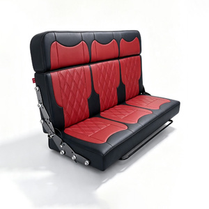 Sièges de voiture en cuir AutoLiuma L107 personnalisés et confortables, banquette convertible <span class=keywords><strong>X</strong></span>, avec appuie-tête et dossier réglables, fonction lit pour - Product Image 2