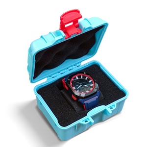 New <b>Watch</b> Storage <b>Case</b> Waterproof <b>Watch</b> with Custom Foam Insert <b>Watch</b> Box 1 Slot Durable <b>Case</b> Portable Plastic Box - Product Image 4