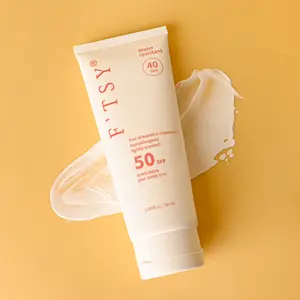 Sıcak satış özel etiket Vegan doğal SPF 50 nemlendirici nemlendirici su geçirmez kollajen bebek çocuk güneş koruyucu krem