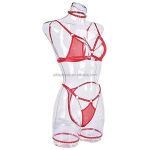 <b>Sexy</b> Erotic Embroidery Lace Women's Underwear <b>Set</b> New Fashionable Hollow Out Bra Brief <b>Set</b> - Product Image 6