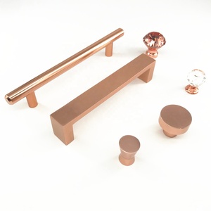 CHINA T Bar Kitchen Cabinet Cupboard <strong>Drawer</strong> Rose <strong>Gold</strong> Handle <strong>Pull</strong> - Product Image 5