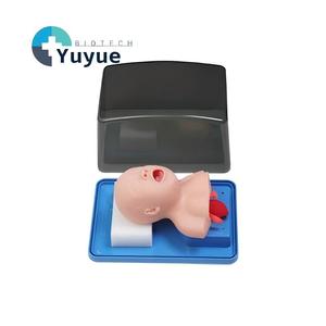 Mannequin d'entraînement à l'intubation des voies respiratoires et à la RCP pour nourrissons, modèle de simulation de premiers <span class=keywords><strong>secours</strong></span> et de soins en cas d'étouffement pour <span class=keywords><strong>nouveau</strong></span>-nés - Product Image 1