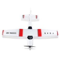 WLtoys F949S Électrique 2.4G 3 Voies Cessna 182 Micro RTF Avion Radiocommandé Planeur RC
