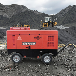 Cummins 640 CFM máy nén <span class=keywords><strong>DIESEL</strong></span> 17bar 250psi 18m3/PHÚT di động với động cơ lõi để khai thác 18m3/PHÚT Máy nén khí trục vít - Product Image 3