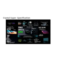 Casque VR Pimax Super Crystal Global First Retina Level avec écran virtuel de 80 pouces et lunettes 3D polarisées