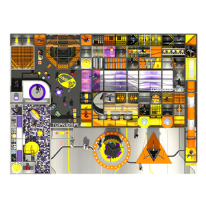 Attrayant Labyrinthe Enfants <span class=keywords><strong>Ninja</strong></span> Parkour Jouer Gym Équipements <span class=keywords><strong>de</strong></span> Jeux Couverte - Product Image 4