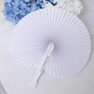 Abanicos Plegables de Plástico Personalizados con Logotipo, para Bodas, Fiestas, Bautizos, Bar Mitzvah, Regalos para Invitados, Decoración del Hogar - Product Image 2