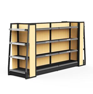 Estantería de Madera de Doble Cara Estilo <span class=keywords><strong>Miniso</strong></span> para Exhibición de Papelería - Product Image 6