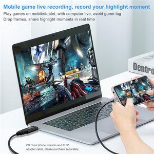 Carte de Capture Vidéo HDMI 4K Streaming <span class=keywords><strong>VHS</strong></span> Board Capture USB 2.0 3.0 1080P 60Fps Card Grabber Recorder Box pour PS5 Game DVD Camera - Product Image 4