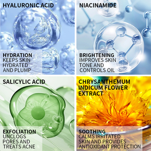 ริจิน่าส์ ไพรเวท เลเบล ไฮยาลูโรนิค แอซิด คลีนเซอร์ ผลิตภัณฑ์ทำความสะอาดผิวหน้าสำหรับผู้ชาย ให้ความชุ่มชื้นและสดชื่น - Product Image 4