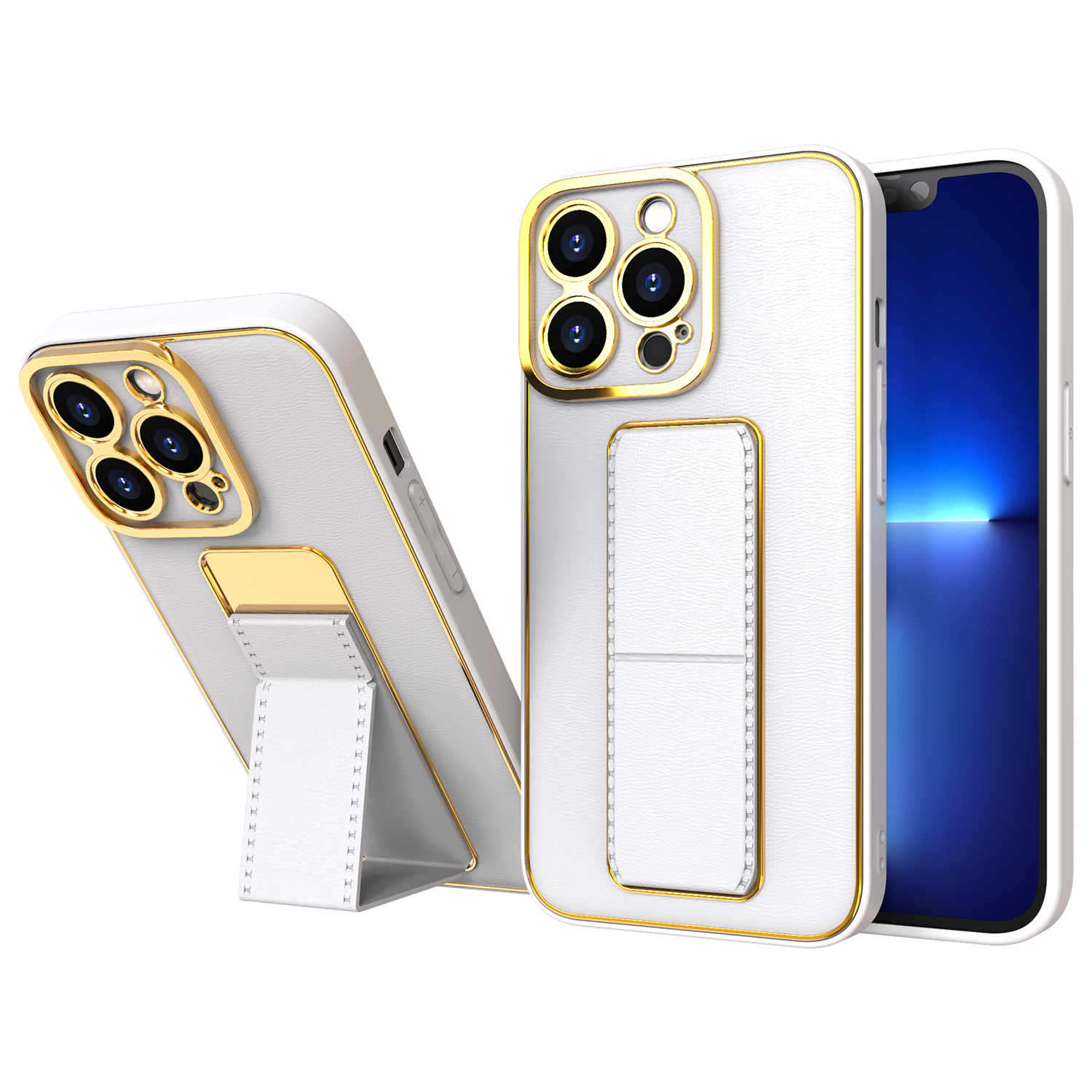 Cassa del telefono bianco