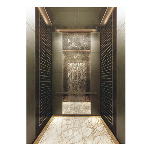 Phong cách hiện đại trơn tru chạy cửa tự động mở và đóng cửa fujizy thương hiệu biệt thự thang máy fujizy biệt thự thang máy - Product Image 3