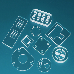 Solutions de coupe personnalisées de traitement au laser CNC de haute précision pour les feuilles de verre borosilicaté sodocalcique pour la décoration industrielle - Product Image 5