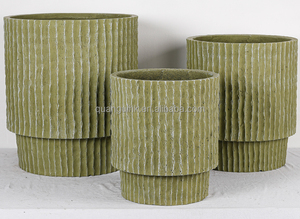 กระถางดอกไม้และกระถางปลูกต้นไม้สไตล์วินเทจแบบกำหนดเองสำหรับตกแต่งภายใน/ภายนอกอาคารในยุโรป ทำจากไฟเบอร์ซีเมนต์ GRC - Product Image 2