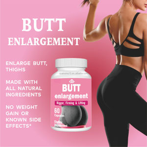 OEM Big Butt Booster, formule naturelle à base de plantes pour raffermir et lifter les fesses, extrait de palmier nain, complément alimentaire, 60 capsules - Product Image 3