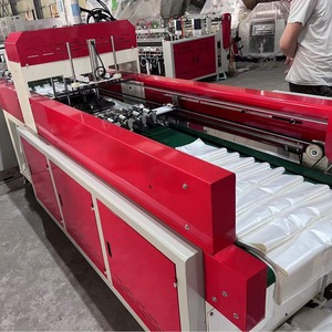 เครื่องทำถุงพลาสติกแบบอัตโนมัติเต็มรูปแบบ Hongtong รุ่น RHT-600 สำหรับถุงแบบเสื้อกั๊ก พิมพ์ลายได้หลายสี ใช้ไฟ 220V ผลิตในจีน - Product Image 1