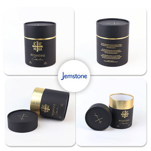 Materiales ecológicos Papel circular de alta calidad Lata Caja de papel Embalaje de tubo de papel de regalo - Product Image 6