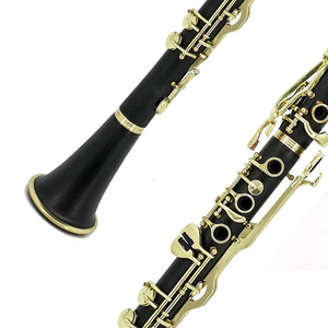 <span class=keywords><strong>Clarinete</strong></span>, Instrumento Musical, <span class=keywords><strong>Clarinete</strong></span> de Baquelita, Sistema Alemán, Clave Sol, Lacado en Oro, <span class=keywords><strong>Clarinete</strong></span> Profesional - Product Image 2