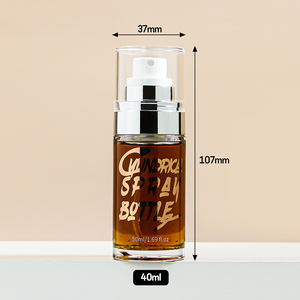 Flacone Spray in PET Spesso da 40ml di Design Lussuoso, Colore Personalizzabile, Nebulizzazione Fine e Duratura per Siero per la Cura della Pelle e Spray per Capelli - Product Image 4