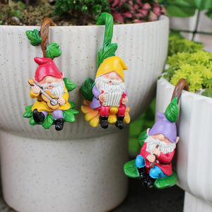 ตุ๊กตาเรซิน<span class=keywords><strong>3</strong></span>ชิ้นทำจากเรซินปรับแต่งได้ปรับแต่งได้ลายโนมส์เล่นเพลงได้สำหรับตกแต่งต้นไม้สำหรับกระถางดอกไม้กลางแจ้ง - Product Image 5