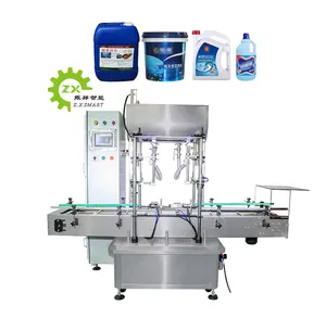 ZXSMART Factory Direct Supply Automatic Paint Bucket Pail Weighting Type Lube Oil Jar Filling Machine