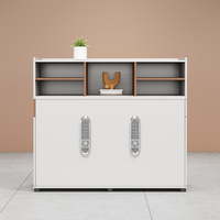 Armoires de classement personnalisées, de luxe, modernes, pour salon, étagères en bois, bureau d'exposition, stockage