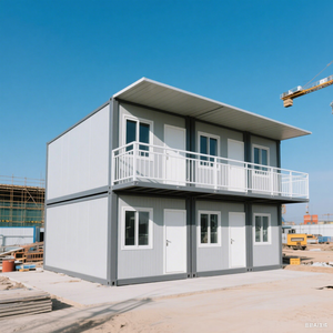 Casa Contenedor Plegable de Acero con Panel Sándwich Transpirable, Moderna y Certificada de 40 pies, Diseño de Villa, Apartamento, Hotel - Product Image 3