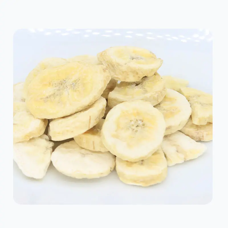 Hackcp — chips de fruits secs banane, produit certifié de haute qualité, goût banane