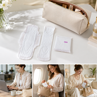 Serviettes hygiéniques ultra-minces à surface sèche, absorption forte, 280 mm, pour grossistes, personnalisation de marque privée pour les chaînes de magasins