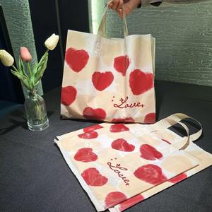Bolsas de Regalo de Plástico con Asas y Logotipo Personalizado para Boutique, Bolsas de Compras para Pequeñas Empresas - Product Image 1