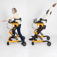 Aide à la marche pour enfants et adultes, réglable en hauteur, pour la paralysie cérébrale, l'hémiplégie, l'entraînement des membres inférieurs