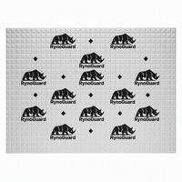 RynoGuard Mat insonorisant en butyl léger pour portières de voiture, isolation phonique automobile haute température