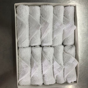 Wholesales 100% Cotton <b>Disposable</b> Woven Spa Hotel <b>Disposable</b> <b>Towels</b> White Airplane Square - Product Image 1