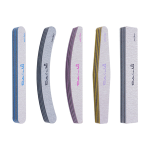 Lime à ongles professionnelle double face en papier de verre, grains 80/100/150/180/240, personnalisable avec logo OEM, lime à ongles zébrée <span class=keywords><strong>haut</strong></span> de gamme pour la vente en gros - Product Image 4
