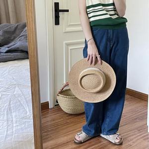 BK Birkenth <span class=keywords><strong>ciabatte</strong></span> in sughero in vera pelle da uomo donna doppiopetto smerigliato Outwear alla moda con Sole spessi per l'estate - Product Image 5