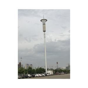 Selbsttragender Stahl-Monopol-Telekommunikationsturm, 20m <span class=keywords><strong>30m</strong></span> 40m Mobilfunk-Signalmast - Product Image 6