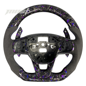 พวงมาลัย <span class=keywords><strong>MK4</strong></span>คาร์บอนไฟเบอร์แท้พร้อมระบบให้ความร้อนสำหรับ Ford <span class=keywords><strong>ST</strong></span> MODELS ขนาด2020-2024 - Product Image 1