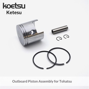 Ensemble de segments de piston KOETSU modèle 6e0-11631-00-98 compatible avec Tohatsu pour moteurs <span class=keywords><strong>hors</strong></span>-<span class=keywords><strong>bord</strong></span> et pistons d'hélice - Product Image 4