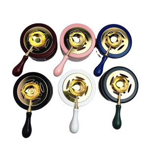 Kit <span class=keywords><strong>de</strong></span> réchauffeur <span class=keywords><strong>de</strong></span> sceau <span class=keywords><strong>de</strong></span> cire <span class=keywords><strong>de</strong></span> cire <span class=keywords><strong>de</strong></span> fusion <span class=keywords><strong>de</strong></span> poêle <span class=keywords><strong>de</strong></span> <span class=keywords><strong>bois</strong></span> coloré - Product Image 1