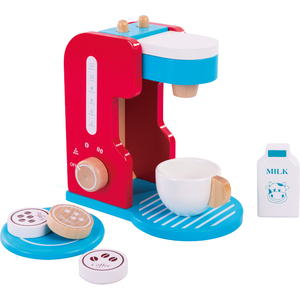 Simulation de cuisine pour enfants, <span class=keywords><strong>jouet</strong></span> pour la cafetière en <span class=keywords><strong>bois</strong></span>, accessoires de cuisine, 3 + - Product Image 6